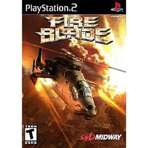 Fire Blade (Sony PlayStation 2, 2002, PS2) Authentic, tested/works